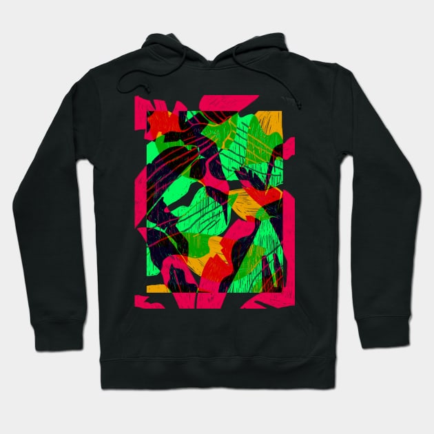 Colourful Leaves Hoodie by kayaotic